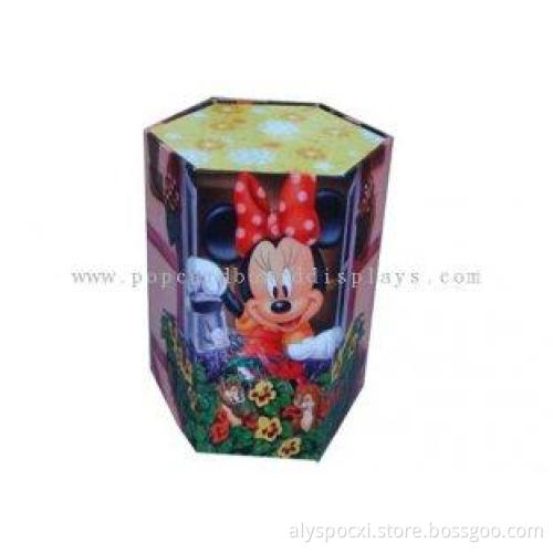 Safe convenient Printed Corrugated Cardboard Furniture Kid